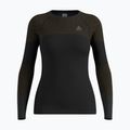 Women's thermal longsleeve ODLO Fundamentals Performance Warm Bl Top Crew Neck black