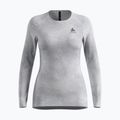 Women's thermal top ODLO Active Warm X Pow Bl Top Crew Neck odlo silver grey