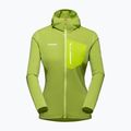 Mammut women's fleece sweatshirt Aenergy Light Ml green