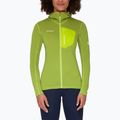 Mammut women's fleece sweatshirt Aenergy Light Ml green 2
