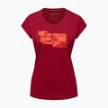 Mammut Trovat women's trekking shirt maroon 5