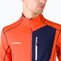Mammut Aconcagua Light MI men's trekking sweatshirt orange 4