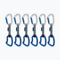 Mammut Crag Keylock Indicator climbing express set 6 pcs silver ultramarine