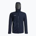 Mammut Convey Tour HS Hooded men's rain jacket navy blue 4
