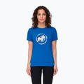 Women's trekking t-shirt Mammut Graphic blue