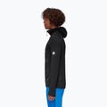 Men's Mammut Taiss Light ML Hooded fleece sweatshirt black 3