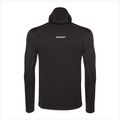 Men's Mammut Taiss Light ML Hooded fleece sweatshirt black 5