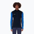 Mammut men's trekking sweatshirt Aenergy ML Half Zip Pull navy blue