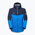 Mammut Convey Tour HS men's hardshell jacket blue and navy 4