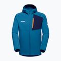 Mammut Madris Light ML Hooded men's trekking sweatshirt blue 1014-03841-50550-113 11