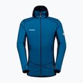 Mammut men's fleece sweatshirt Taiss Light ML Hooded blue 1014-04530-50554-114 8