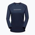 Mammut Selun FL Logo women's trekking t-shirt navy blue 1016-01450-5118-112