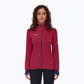 Mammut women's trekking jacket Taiss Light ML blood red/marine