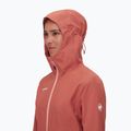 Mammut Alto Light HS brick women's rain jacket 4