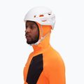 Men's trekking sweatshirt Mammut Aenergy Light ML Hooded dark tangerine/black 4