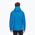 Mammut Crater IV HS Hooded men's rain jacket glacier blue 2