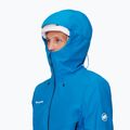 Mammut Crater IV HS Hooded men's rain jacket glacier blue 4