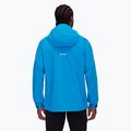 Mammut men's rain jacket Taiss HS Hooded glacier blue 2