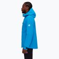 Mammut men's rain jacket Taiss HS Hooded glacier blue 3
