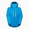 Mammut men's rain jacket Taiss HS Hooded glacier blue 9