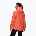 Mammut Crater IV HS Hooded women's rain jacket peach 2