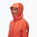 Mammut Crater IV HS Hooded women's rain jacket peach 4