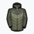 Men's down jacket Mammut Albula IN Hooded marsh/dark marsh 4