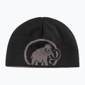 Mammut winter beanie Logo steel black 2