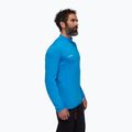 Mammut men's trekking sweatshirt Aenergy ML Half Zip Pull glacier blue 3