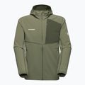 Women's trekking sweatshirt Mammut Madris Light ML Hooded marsh 4