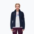 Women's trekking sweatshirt Mammut Aconcagua ML Hooded Jacket Women marine