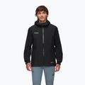 Men's rain jacket Mammut Treeline HS Hooded black