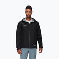 Men's rain jacket Mammut Crater Light HS Hooded Jacket Men black