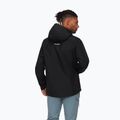 Men's rain jacket Mammut Crater Light HS Hooded Jacket Men black 2