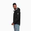 Men's rain jacket Mammut Crater Light HS Hooded Jacket Men black 3