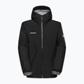 Men's rain jacket Mammut Crater Light HS Hooded Jacket Men black 4