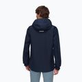 Mammut Crater Light HS Hooded men's rain jacket marine 2