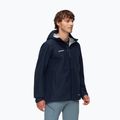 Mammut Crater Light HS Hooded men's rain jacket marine 3