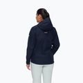 Mammut Treeline Light HS Hooded marine women's rain jacket 2