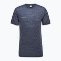 Mammut Tree Wool FL men's trekking t-shirt marine melange 4