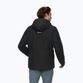 Men's 3-in-1 jacket Mammut Treeline 3 in 1 HS Hooded Jacket Men black/black 2