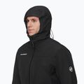 Men's 3-in-1 jacket Mammut Treeline 3 in 1 HS Hooded Jacket Men black/black 5