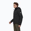 Men's rain jacket Mammut Linard HS Thermo Hooded Jacket Men black 3