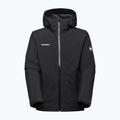 Men's rain jacket Mammut Linard HS Thermo Hooded Jacket Men black 7