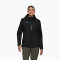 Women's rain jacket Mammut Linard HS Thermo Hooded Jacket Women black