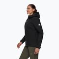 Women's rain jacket Mammut Linard HS Thermo Hooded Jacket Women black 3
