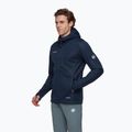 Men's softshell jacket Mammut Ultimate VIII Softshell Hooded marine 3