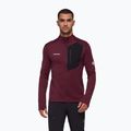 Men's sweatshirt Mammut Taiss Light ML wine/black