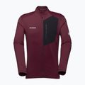 Men's sweatshirt Mammut Taiss Light ML wine/black 4