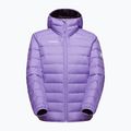 Women's down jacket Mammut Waymarker IN Hooded lavandin/black 5